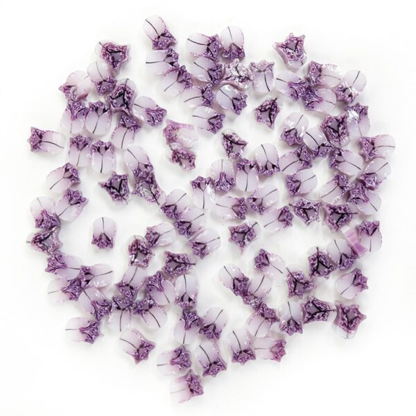 Blush Tulip Flowers Millefiori Murrine COE096