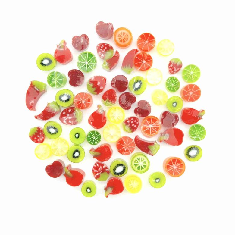 Fruit mix Millefiori Murrine COE090