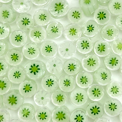White Primrose - Large Flower Millefiori Murrine COE096
