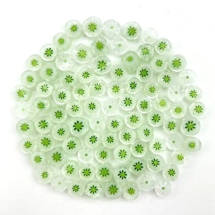 White Primrose - Large Flower Millefiori Murrine COE096