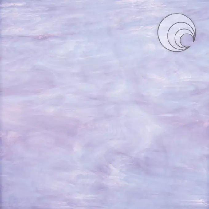 Pale Lavender/White Transparent Oceanside Sheet 843-71S-F