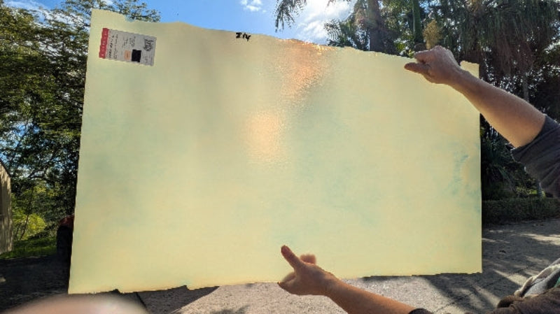 Cream Opaque Bullseye Sheet 420 3MM