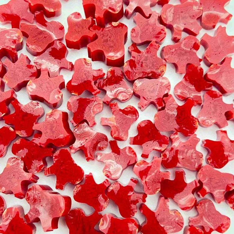 Red Bows Millefiori Murrine COE096