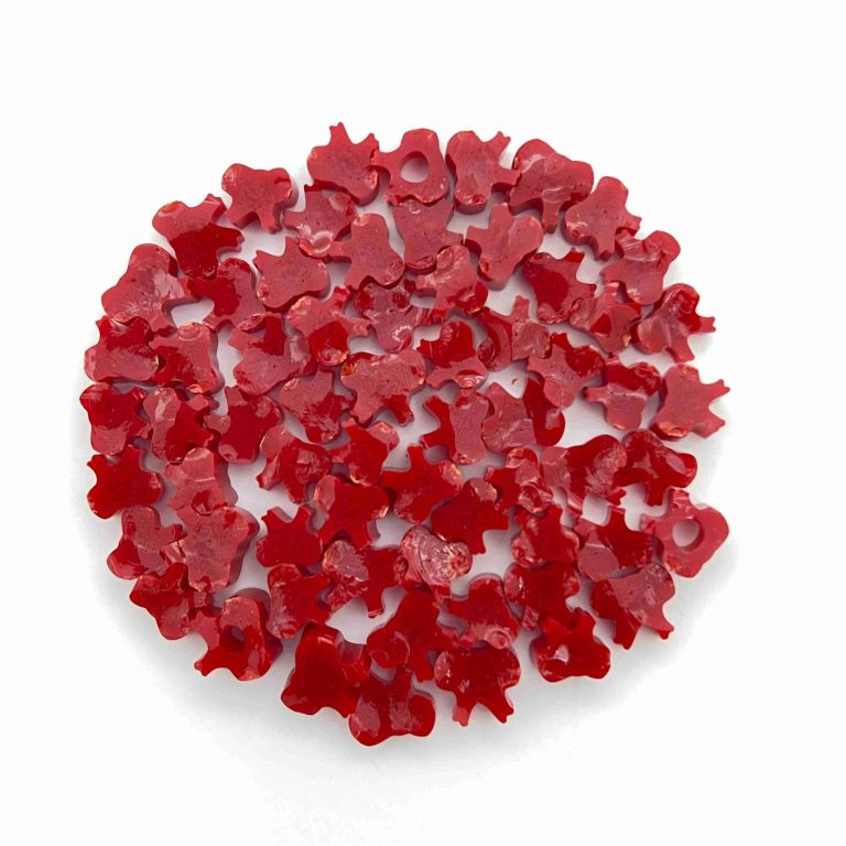 Red Bows Millefiori Murrine COE096