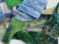 Bullseye Mottle Glass Sheet Offcuts