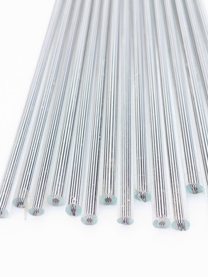 Black and White Millifiori Cane Lauscha Rod SNT110