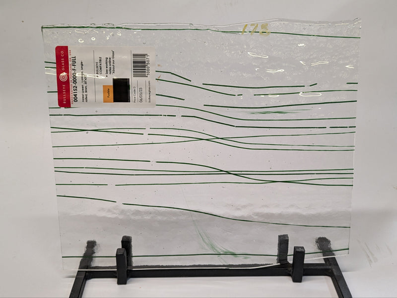Forest Green on Clear Base Collage Bullseye Sheet 4152 3MM