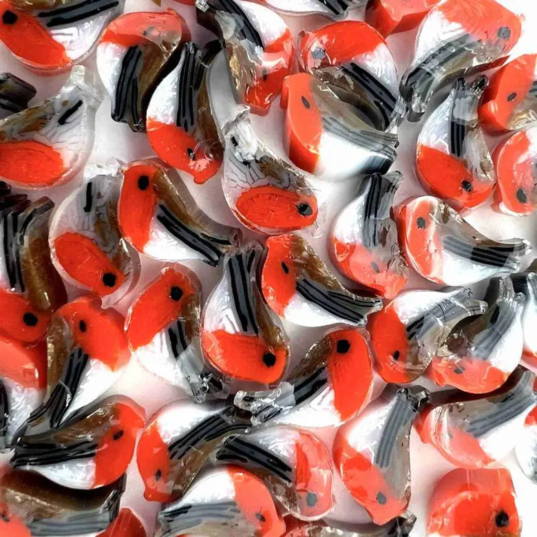 Robin - Birds Millefiori Murrine COE090