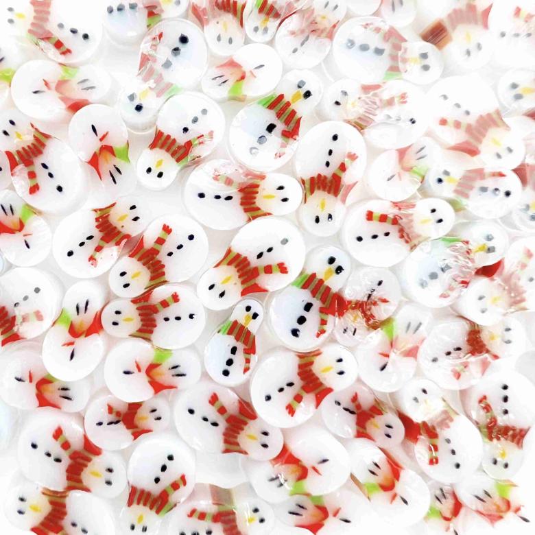 Snowman - Christmas Millefiori Murrine COE096