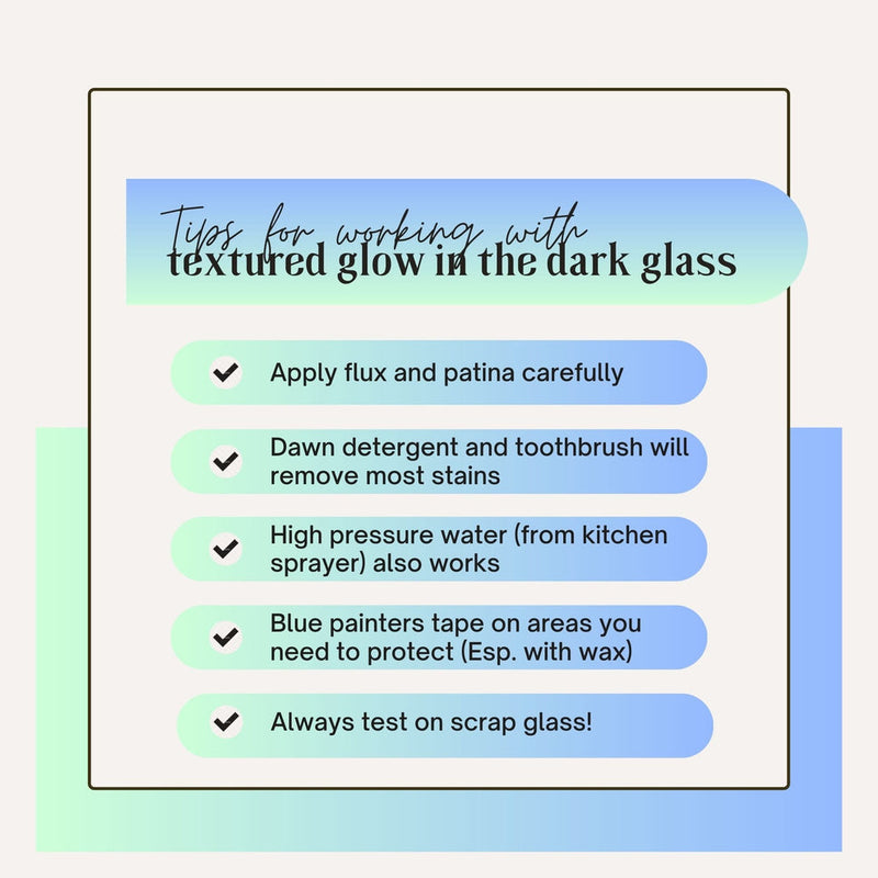 Classic Azure Glow Glass Sheet COE090