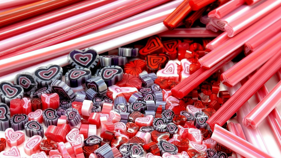 Valentine Glass Rods and Canes 1080x700