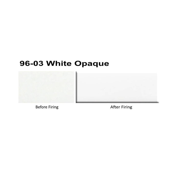 Wissmach White Fusible 96 Opaque Oceanside Sheet 9603-F