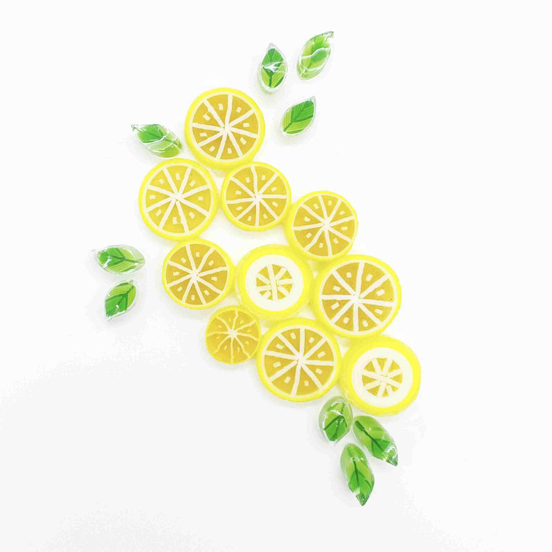 Lemon Slice XL Millefiori Murrine COE096