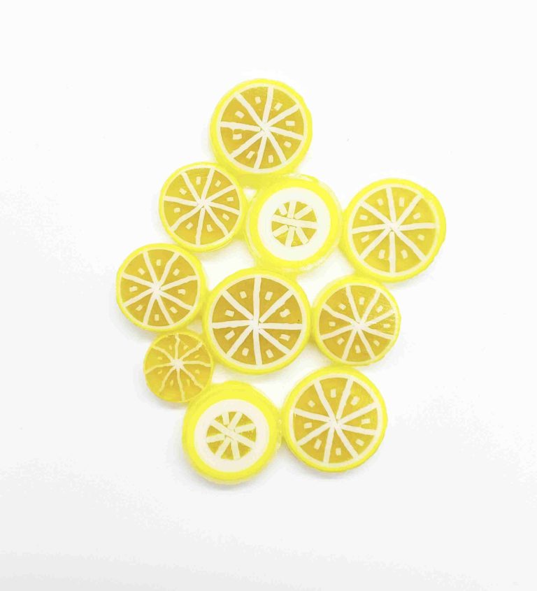 Lemon Slice XL Millefiori Murrine COE096