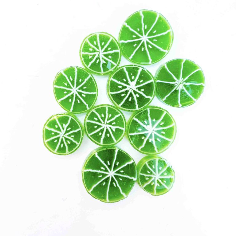 Lime - XL Fruit Millefiori Murrine Tabitha's Emporium COE090