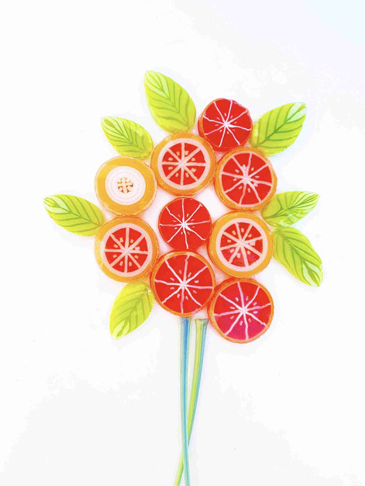 Orange XL Millefiori Murrine COE090