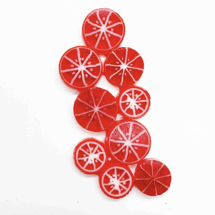 Orange Slice XL Millefiori Murrine COE096