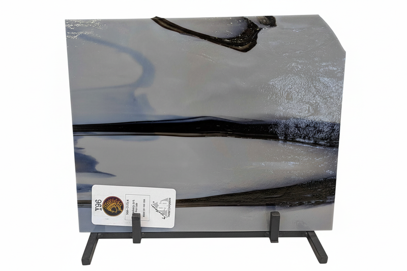 Y96-7175 Modern Art Glass - White Background