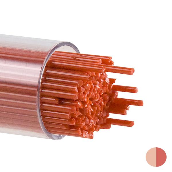 Tomato Red Opaque Bullseye Stringer 024