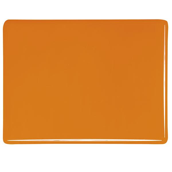 Tangerine Orange Striker Opaque Bullseye Half Sheet 025