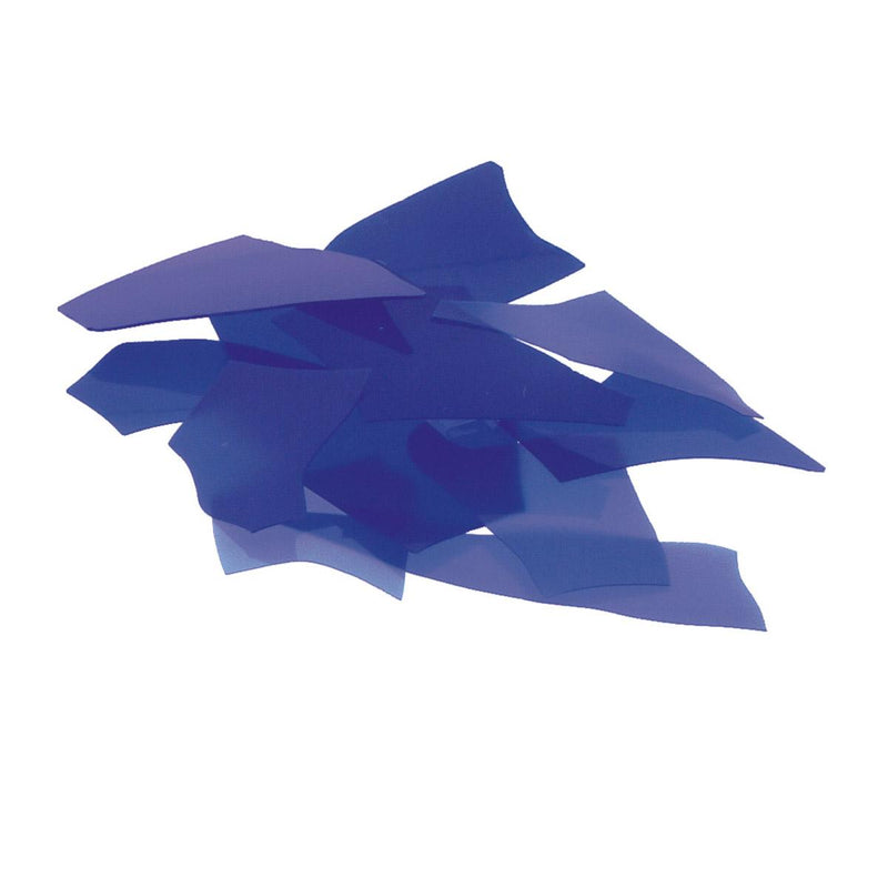 Cobalt Blue Opal Bullseye Confetti