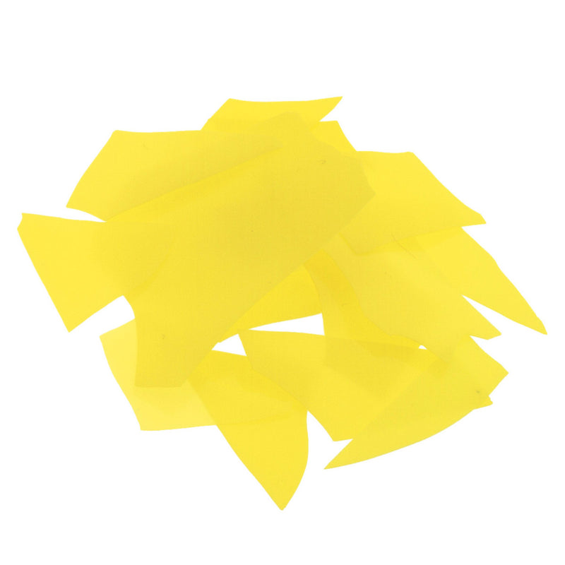 Canary Yellow Opal Bullseye Confetti