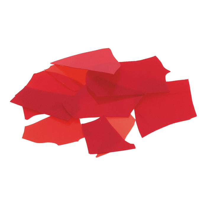 Red Opal Bullseye Confetti