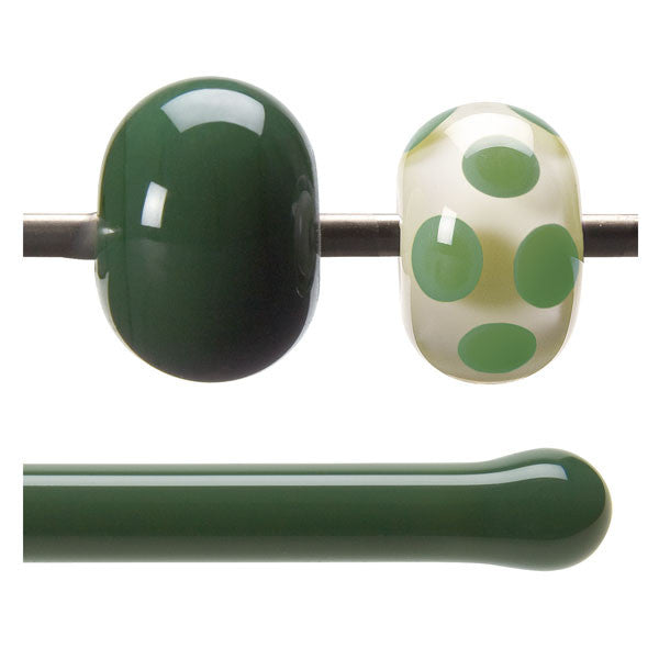 0141 Dark Forest Green Rod - chockadoo