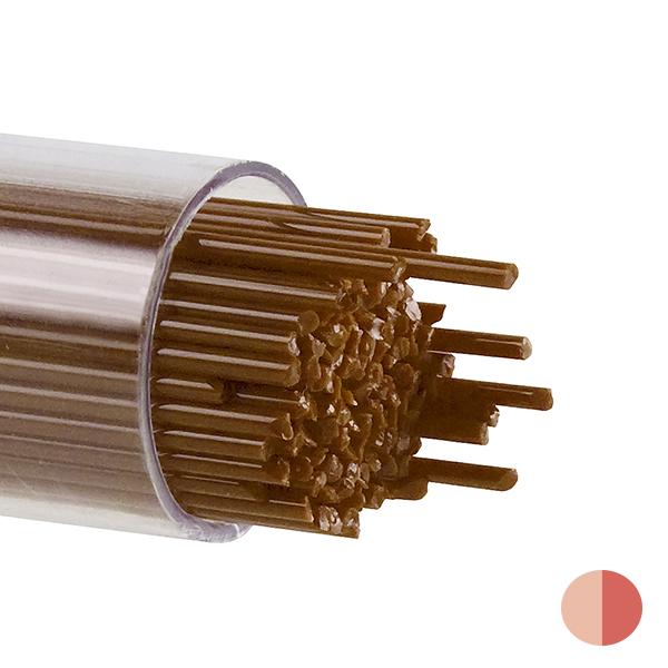 Woodland Brown Opaque Bullseye Stringer 203