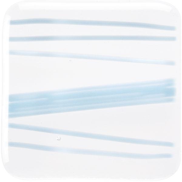 Light Cyan Opaque Bullseye Stringer 216