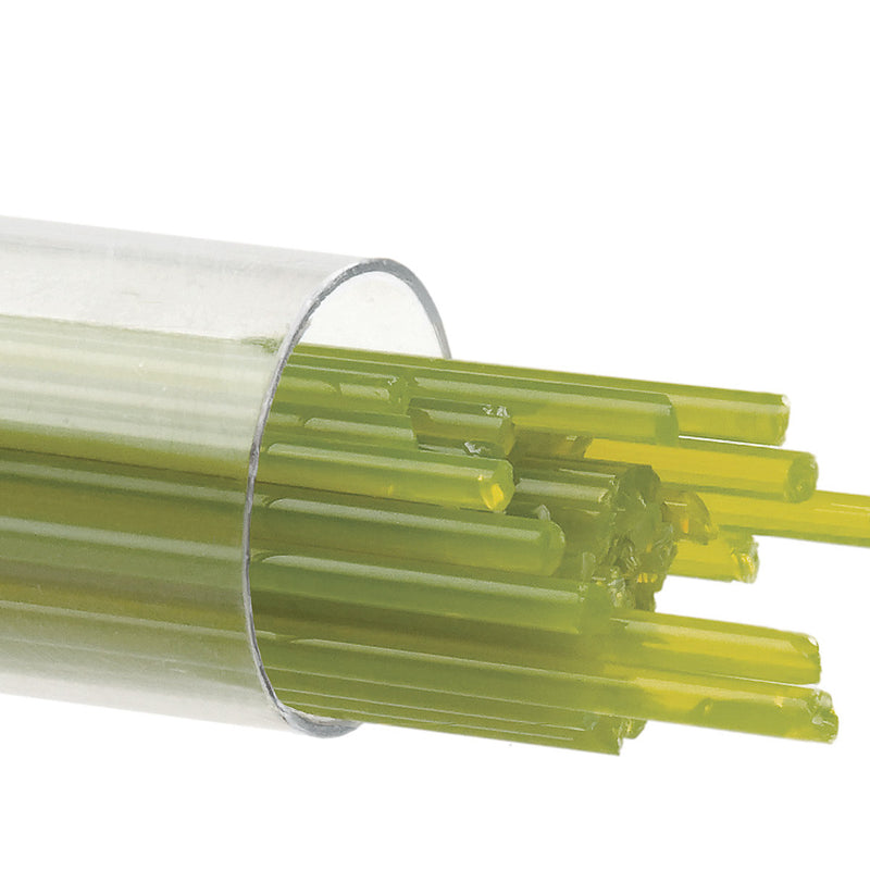 Green Gold Opaque Bullseye Stringer 217