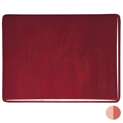 Deep Red Striker Opaque Bullseye Sheet 224 3MM