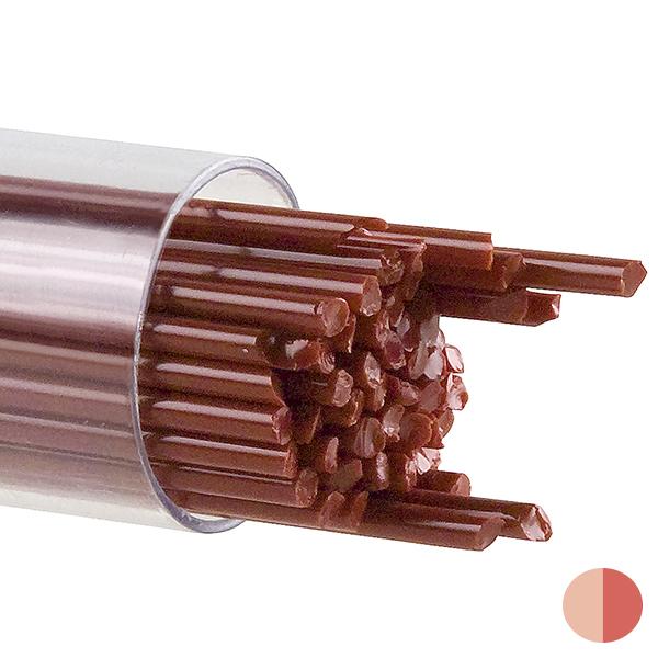 Deep Red Opaque Bullseye Stringer 224