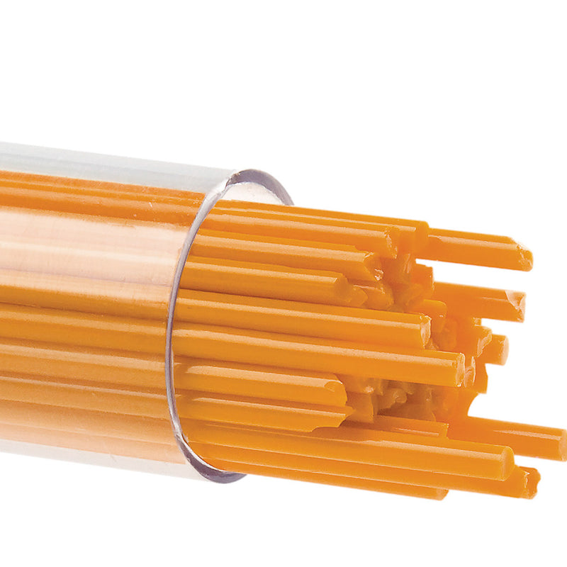 Pumpkin Orange Opaque Bullseye Stringer 321