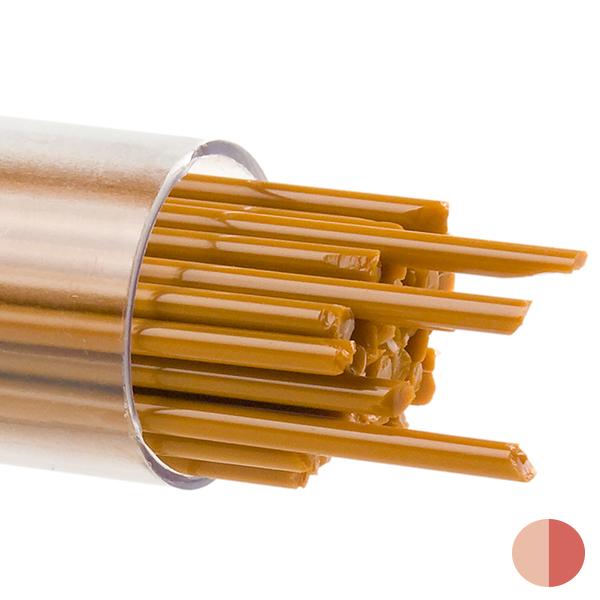 Burnt Orange Opaque Bullseye Stringer 329