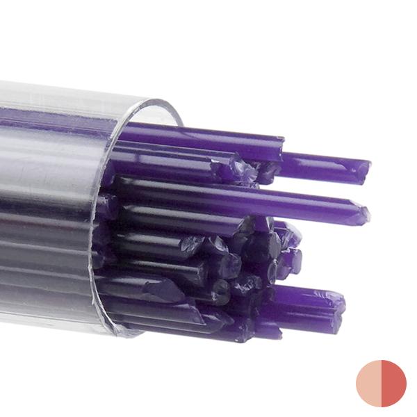 Gold Purple Opaque Bullseye Stringer 334