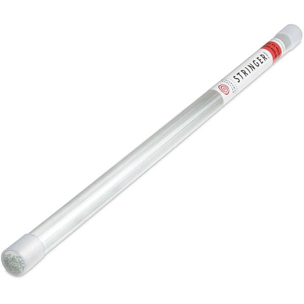 Reactive Ice Clear Opaque Bullseye Stringer 1009