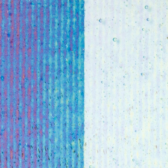 Clear Reed Texture with rainbow Iridise 1101