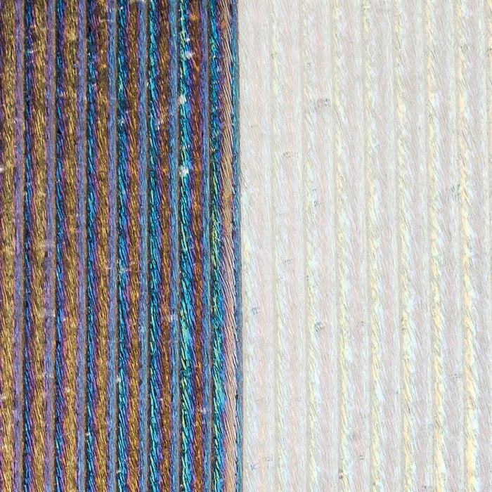Clear Prismatic Texture with Rainbow Iridescent Transparent Bullseye Sheet 1101 3MM