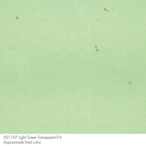 Light Green Transparent Bullseye Frit 1107