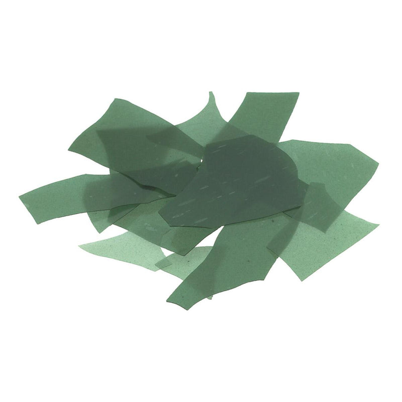 Aventurine Green Transparent Bullseye Confetti