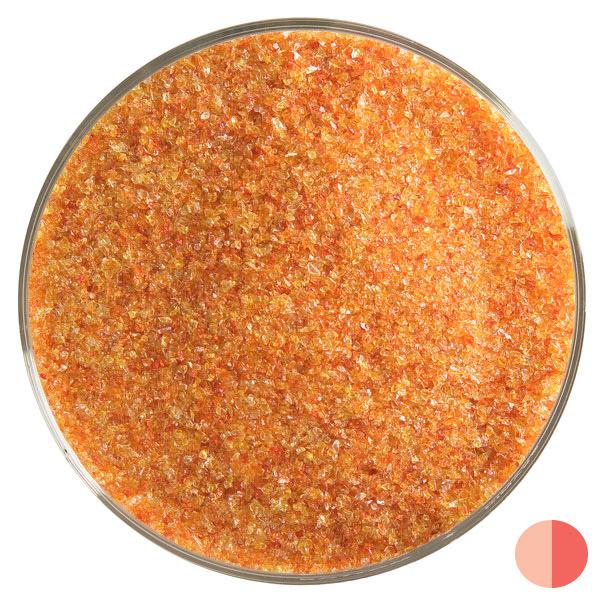 Red Striker Transparent Bullseye Fine Frit 1122