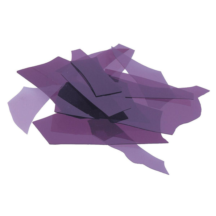 Deep Royal Purple Transparent Confetti