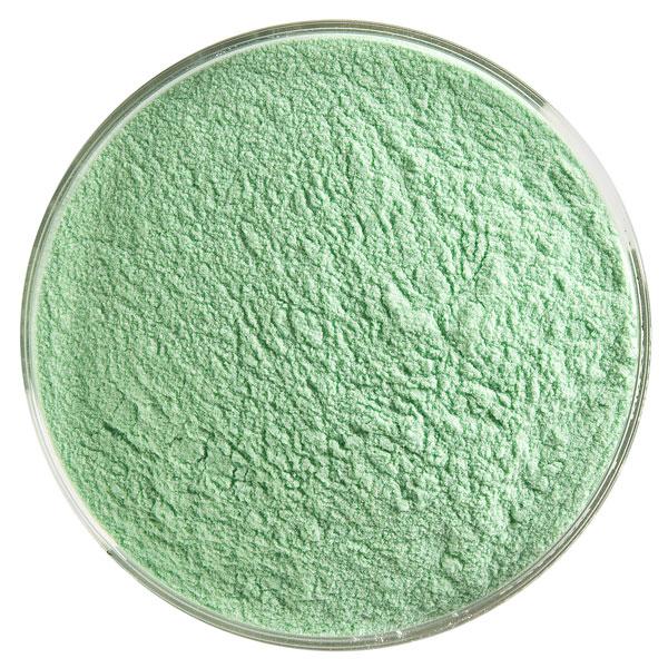 Kelly Green Transparent Bullseye Frit 1145