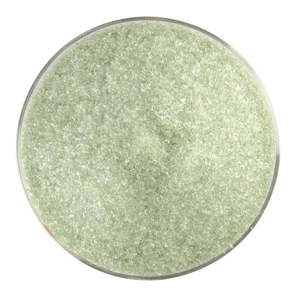 Leaf Green Transparent Bullseye Fine Frit 1217