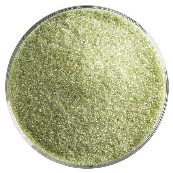 Pine Green Striker Transparent Bullseye Fine Frit 1241