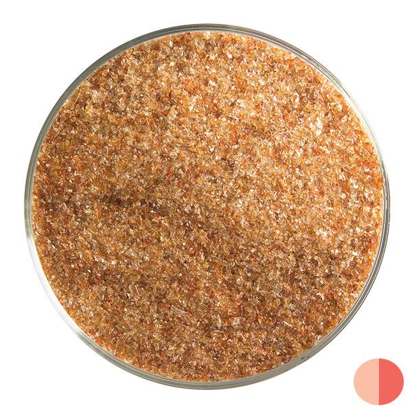 Carnelian Striker Transparent Bullseye Fine Frit 1321