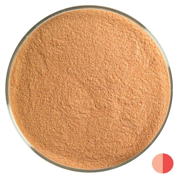 Garnet Red Striker Transparent Bullseye Frit 1322