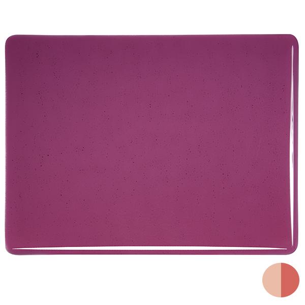 Fuchsia Striker Transparent Bullseye 1332 2mm Half Sheet