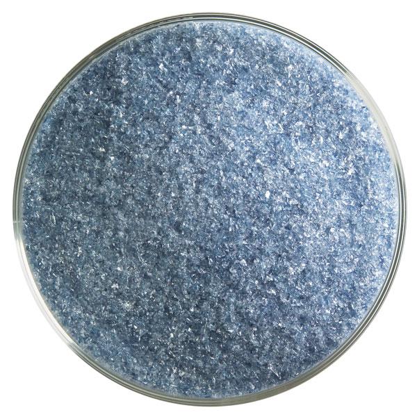 Steel Blue Transparent Bullseye Frit 1406